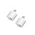 SONOFF Micro USB Smart WiFi Adaptor 5V 2-Pack  Smart Switch for Type A USB Devices  Compatible with Alexa  and  Google Home Assistant APP Remote Control Switch  No Hub Required