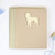 Goldendoodle Blank Greeting Cards 10 Pack   Handmade Labradoodle Notecards   Kraft Brown with Envelopes