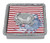 Mariposa 2640-C Crab Rope Napkin Box, One Size, Silver
