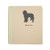 Bernedoodle Thank You Cards   Handmade Black Labradoodle Dog Greeting Card   10 Pack Blank Inside