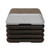 The Step High Step Aerobic Platform with High Step Grey Aerobic Platform and 4 Black Risers