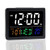 Digital Alarm Clock  with 5.5 inch  Large LED Time Display  Adjustable Alarm Volume  6 Level Brightness  Alarm Settings  Temperature Detect  Snooze  Clocks for Bedroom  Bedside  Desk  Black