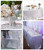 B-COOL 90"x132" Rectangle Silver Sequin Tablecloth Sequin Overlay Glitter Tablecloth Sequin Fabric Tablecloth