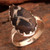 Pear Shape Black Septerian Jasper Gemstone Ring 925 Sterling Silver Jewelry Unique Handmade Ring Size Us 9