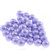 Lavender Light Purple Shimmer 1 inch  Gumballs  1LB