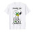 Peanuts St. Patrick s Snoopy Lucky Charm Clover T-shirt