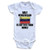 Half Venezuelan is Better Than None Funny Baby Onesie  6-9 Months White