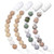 4 Pack Pacifier Clip Silicone Binky Holder Soothie Paci Clip