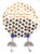 Spring showers Umbrella Earrings - nickel free for sensitive ears