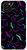 iPhone 11 Pro Max Halloween 80s 90s Magenta  and  Cyan Flying Bats Spooky Pattern Case