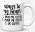 Coffee Lover Mug 11 oz Caffeine Addict Gift Love for Coffee Ceramic Cup