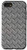 iPhone SE  2020    7   8 Stainless Steel Quilted Pattern Black Case