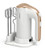 Hand Mixer Electric 300W 5 Speeds Lightweight Powerful Handheld Cake Baking Mixer Kitchen Mixer with Beaters Dough Hooks  Whipping Mixing Cookies  Brownies  Cakes  Dough  Batters  Meringues 