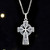 Sterling Silver Celtic Cross - Small -  Charm Only or Necklace
