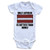 Half Latvian is Better Than None Funny Baby Onesie  3-6 Months White