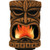 Amscan Flaming Tiki Head Party Decoration