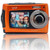 SVP 2.7 inch Dual Screen Orange Aqua5800 Underwater Camera