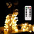 Globe String Lights 33FT 100LED Warm White Decorative Fairy String Lights Battery Operated LED String Lights with Remote 8 Modes Ball Lights for Indoor Outdoor Party Wedding Christmas Garden
