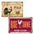 MMOUNT Chicken Hen  and  Rooster Kitchen coop Vintage Tin Signs 2pcs 12X8 in