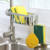 Ywoow Kitchen Sink Faucet Sponge Soap Cloth Drain Rack Storage Organizer Holder Shelf