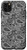 iPhone 11 Pro Max Gray Black Handkerchief Bandana Paisley Pattern Case