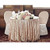 ShinyBeauty 108Inch- Sequin Champagne Blush Tablecloth,Glitz Sequin Tablecloth for Decorate Wedding