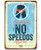 Metal Sign - Absolutely No Speedos Allowed - Durable Metal Sign - 12 inch  x 18 inch  Use Indoor Outdoor - Great Gift and Decor for Swimming Pool and Hot Tub Under  25