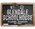 Personalized Schoolhouse - Durable Metal Sign - 8 inch  x 12 inch  or 12 inch  x 18 inch  Use Indoor Outdoor - Makes a Great Personalized School Decor and Gift Under  25