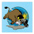 World War II Insignia - 774th Tank Destroyer Battalion - 8x8 Print