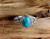 Turquoise Ring Size 9-925 Sterling Silver Statement Ring For Women- Stone Gemstone Christmas Gifts Ring Jewelry