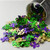 Confetti Fleur De Lis Mardi Gras Mix - Pouch 9547 Q09