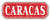 KW Vinyl Caracas Grunge Travel Stamp Truck Car Window Bumper Sticker Decal 5 inch