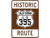 GHaynes Distributing Historic Route California 395 Brown Sign Sticker Decal  Decal Travel rv Road us Highway  Size  3 x 5 inch
