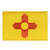 New Mexico Flag 3.5 inch x 2.25 inch Iron-on or Sew-on Embroidered Applique Emblem Patch Badge Perfect for Dress Clothes Pants Hats Caps Jeans Jackets T-Shirts Vest Backpack Gifts and Accessories