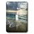3dRose lsp_278572_1 USA  California  La Jolla. Sunset with Dramatic Clouds at the Beach Toggle Switch  Mixed