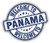 KW Vinyl Magnet Panama Grunge Welcome Travel Stamp Truck Car Magnet Bumper Sticker Magnetic 5 inch