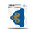 MLB Chicago Cubs Cooperstown Small Static Decal