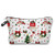 Cosmetic Bag MRSP Makeup bags for women Small makeup pouch Travel bags for toiletries waterproof Sloth Christmas  52511