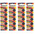 Panasonic CR2025 3 Volt Lithium Coin Battery  4 Packs of 5
