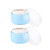 Healifty Powder Puff Box Body Powder Container with Powder Puffs and Sifter Perfect for Travel