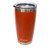 MarsRoad 20oz Stainless Steel Tumbler Vacuum Insulated Double Wall Travel Coffee Mug With Splash Proof Sliding Lid  Orange