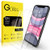 Arae Screen Protector for iPhone Xr iPhone 11  HD Tempered Glass  Anti Scratch Work with Most Case  6.1 inch  3 Pack