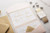 Custom Fancy Wedding Invitation  Simple Wedding Invites  Calligraphy Invitation  Sarahphina Sample