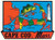 Cape Cod Massachusetts Red Maps Vintage Travel Decal Sticker