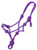 Tough 1 Miniature Poly Rope Tied Halter  Purple  Medium