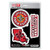 NCAA Louisiana Lafayette Ragin  Cajuns Team Decal  3-Pack