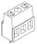 TE Connectivity AMP Brand 282843-2 Connector Terminal Blocks