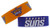 aminco NBA Phoenix Suns Silicone Rubber Bracelet Wristbands  2-Pack