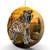 Sabretooth Sunset Hardwood Oak Fan Light Pull