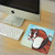 Sunshine Cases Clydesdale Team in Harness Draft Horse Art by Denise Every Mouse Pad